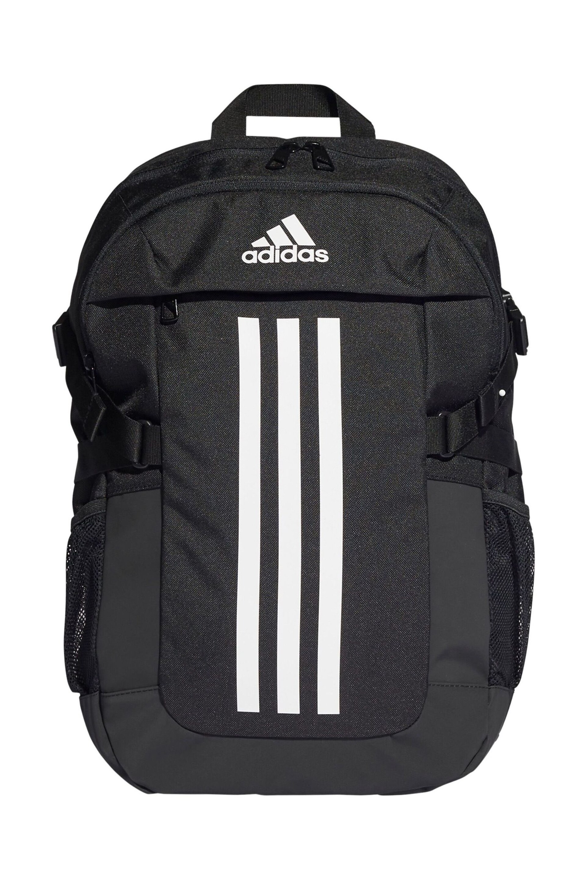 adidas Black/White Power Backpack - Image 2 of 6