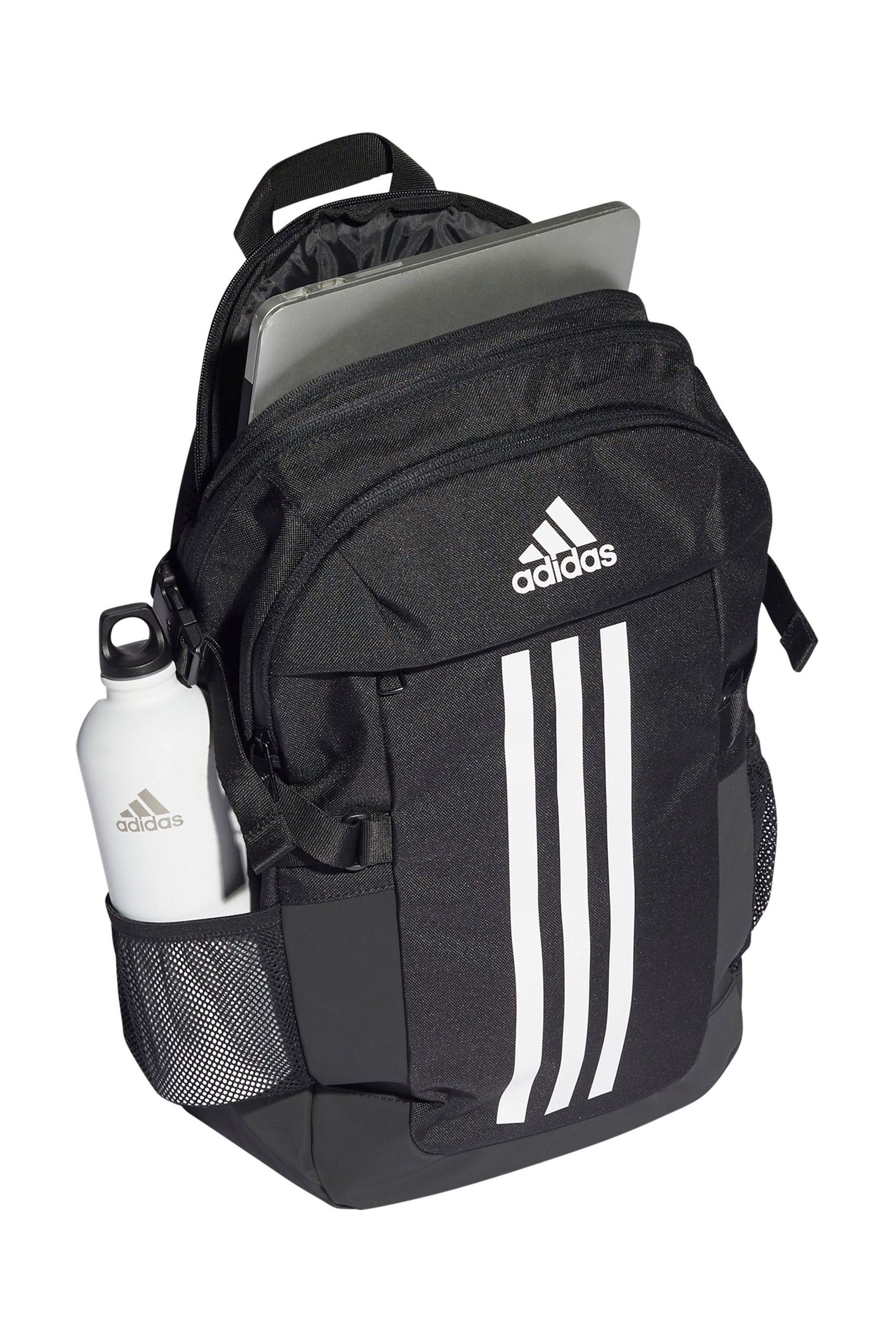 Black and white adidas bag on sale