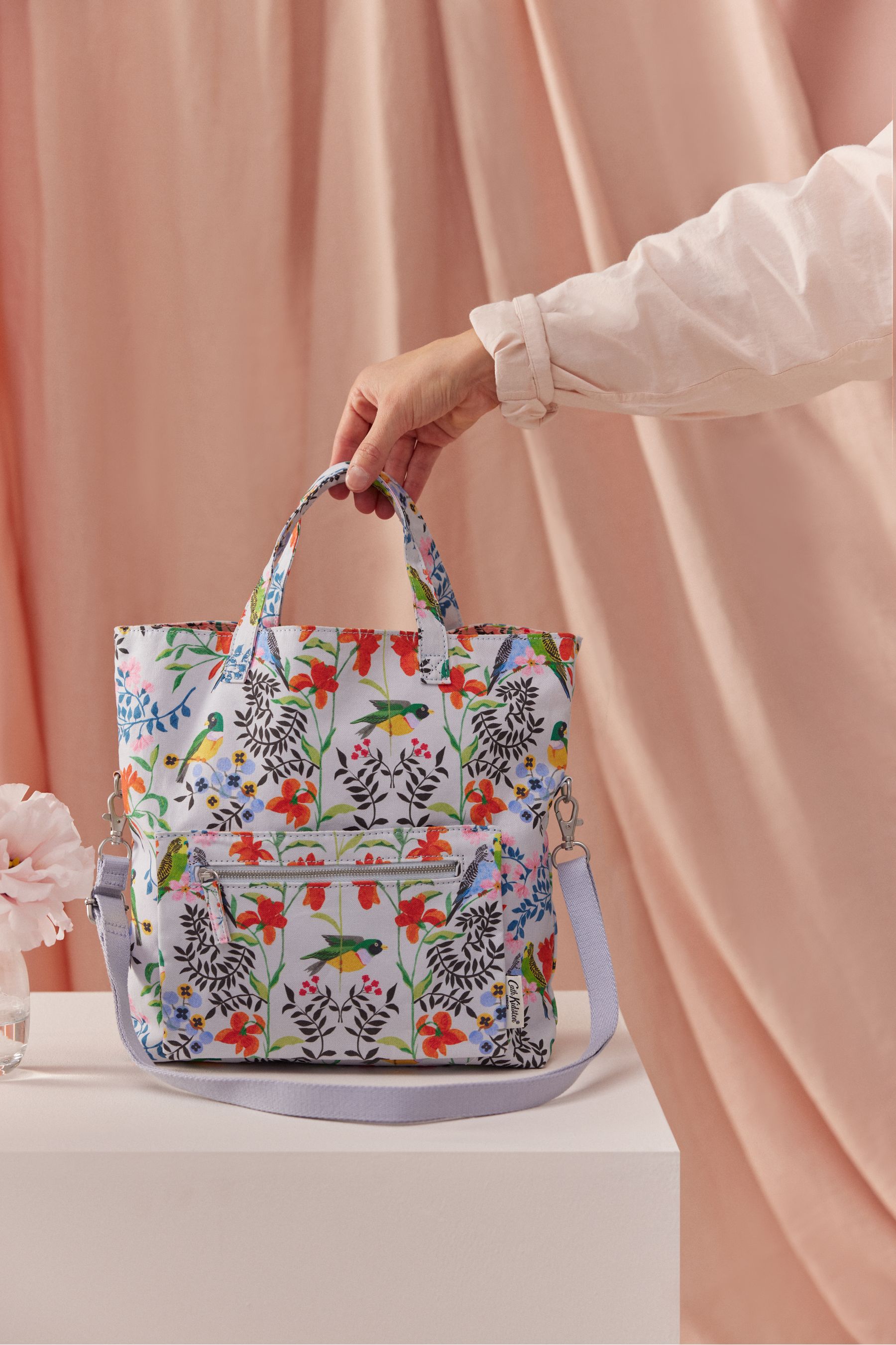 Cath kidston spring birds top bag