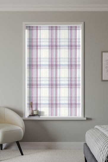 Mulberry Purple Athena Made to Measure Blackout Roller Blind