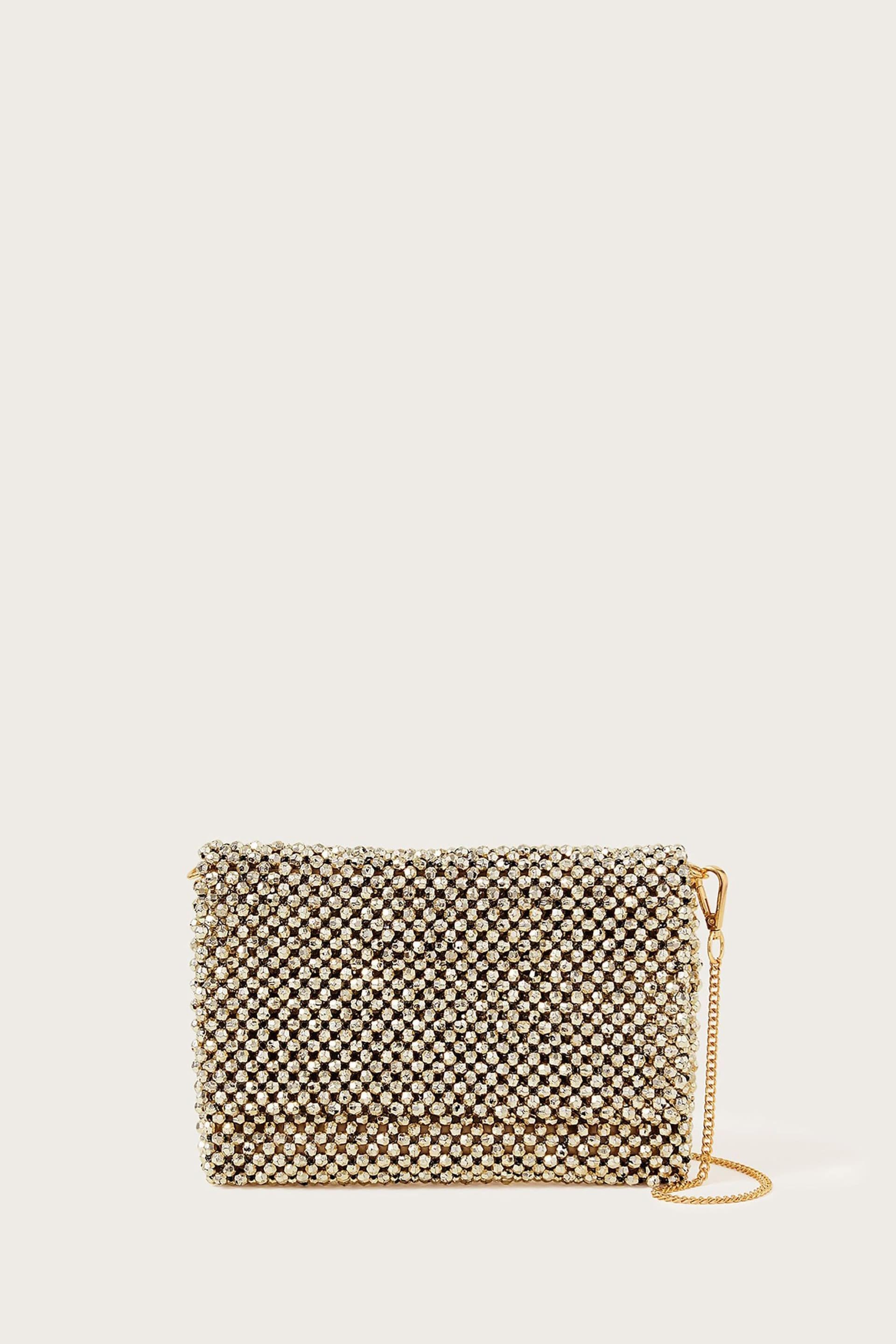 Monsoon Gold Beaded Bag - Image 1 of 2