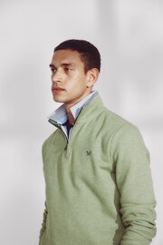 Crew Clothing Classic Half Zip Sweatshirt - Image 2 of 6