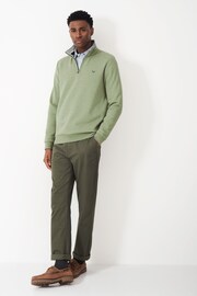 Crew Clothing Classic Half Zip Sweatshirt - Image 3 of 6