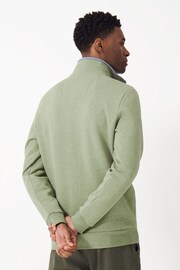 Crew Clothing Classic Half Zip Sweatshirt - Image 3 of 5