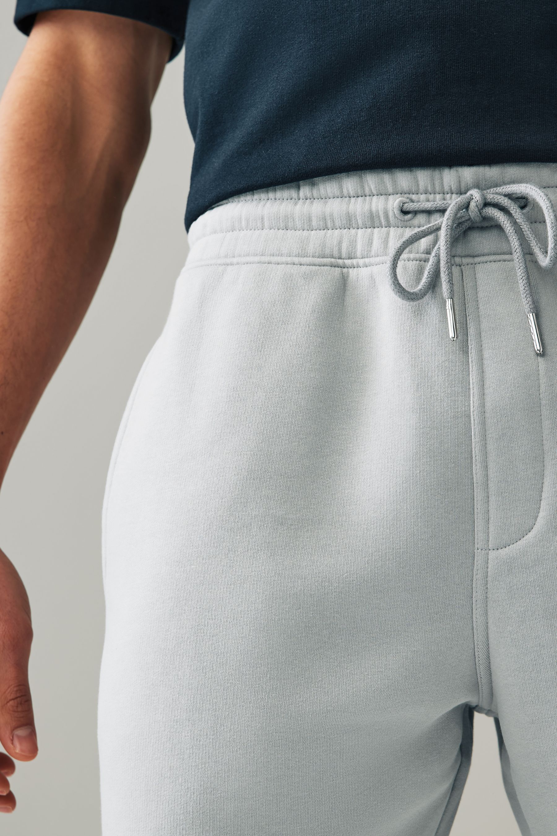 Grey cloth shorts online