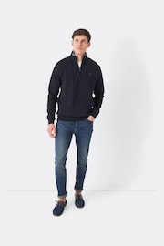 Crew Clothing Classic Half Zip Sweatshirt - Image 1 of 4