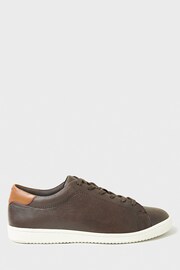 Crew Clothing Leather Lace Up Trainers - Image 5 of 6