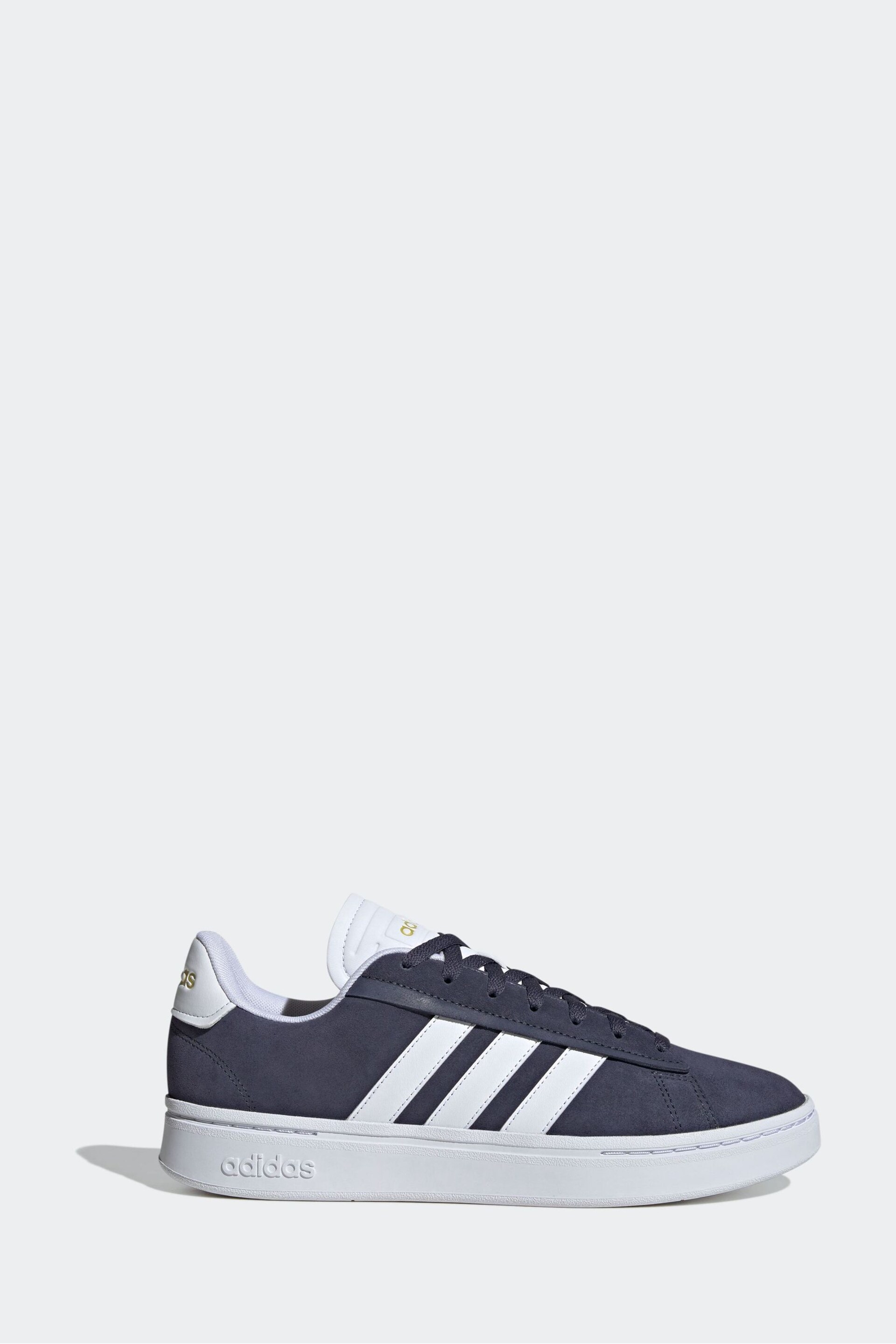 adidas Navy/White Sportswear Grand Court Alpha Trainers - Image 1 of 8
