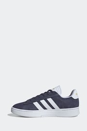 adidas Navy/White Sportswear Grand Court Alpha Trainers - Image 2 of 8