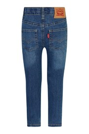 Levi's® Boys Blue Cotton Jeans - Image 2 of 4