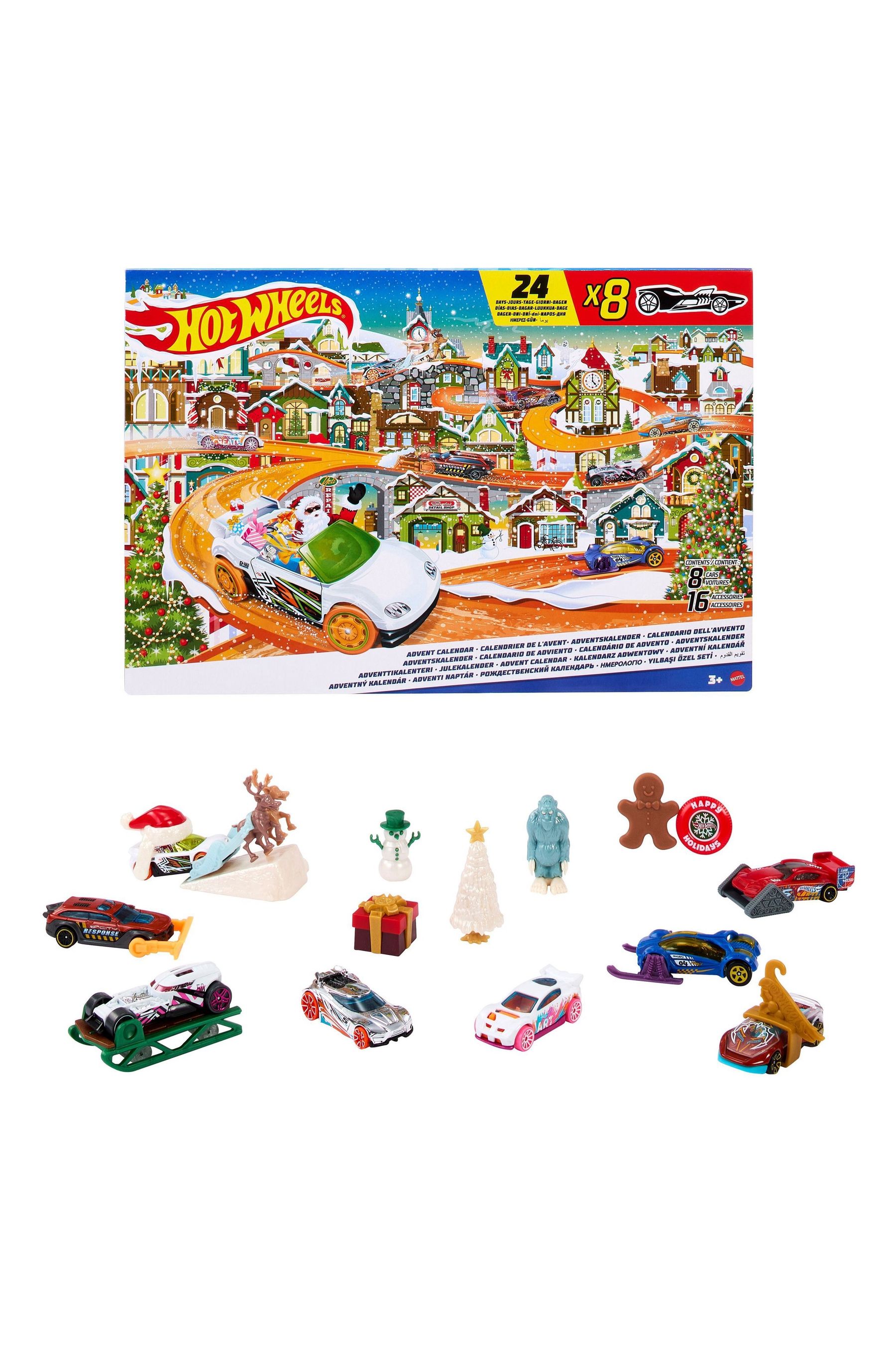 Hot wheels 2018 2025 advent calendar