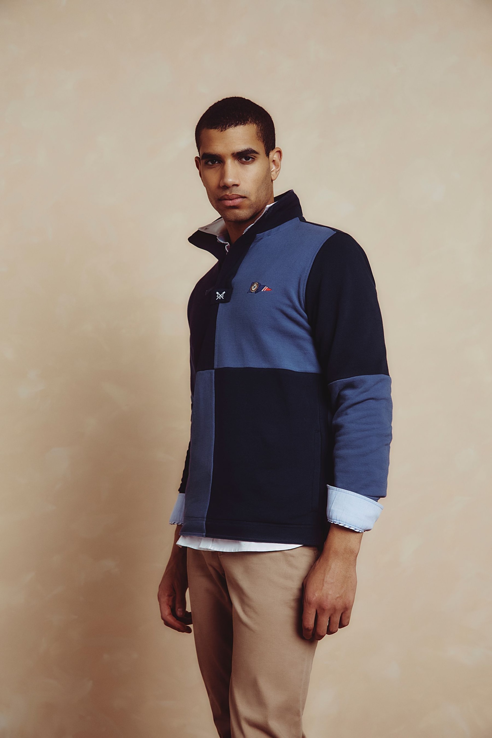 Crew Clothing Cut and Sew Padstow Sweatshirt - Image 1 of 4