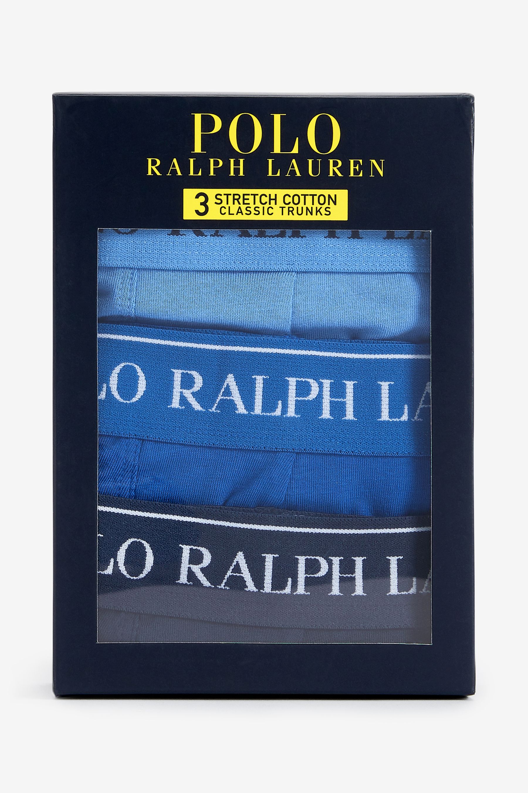 Polo ralph lauren trunks in 3 pack best sale