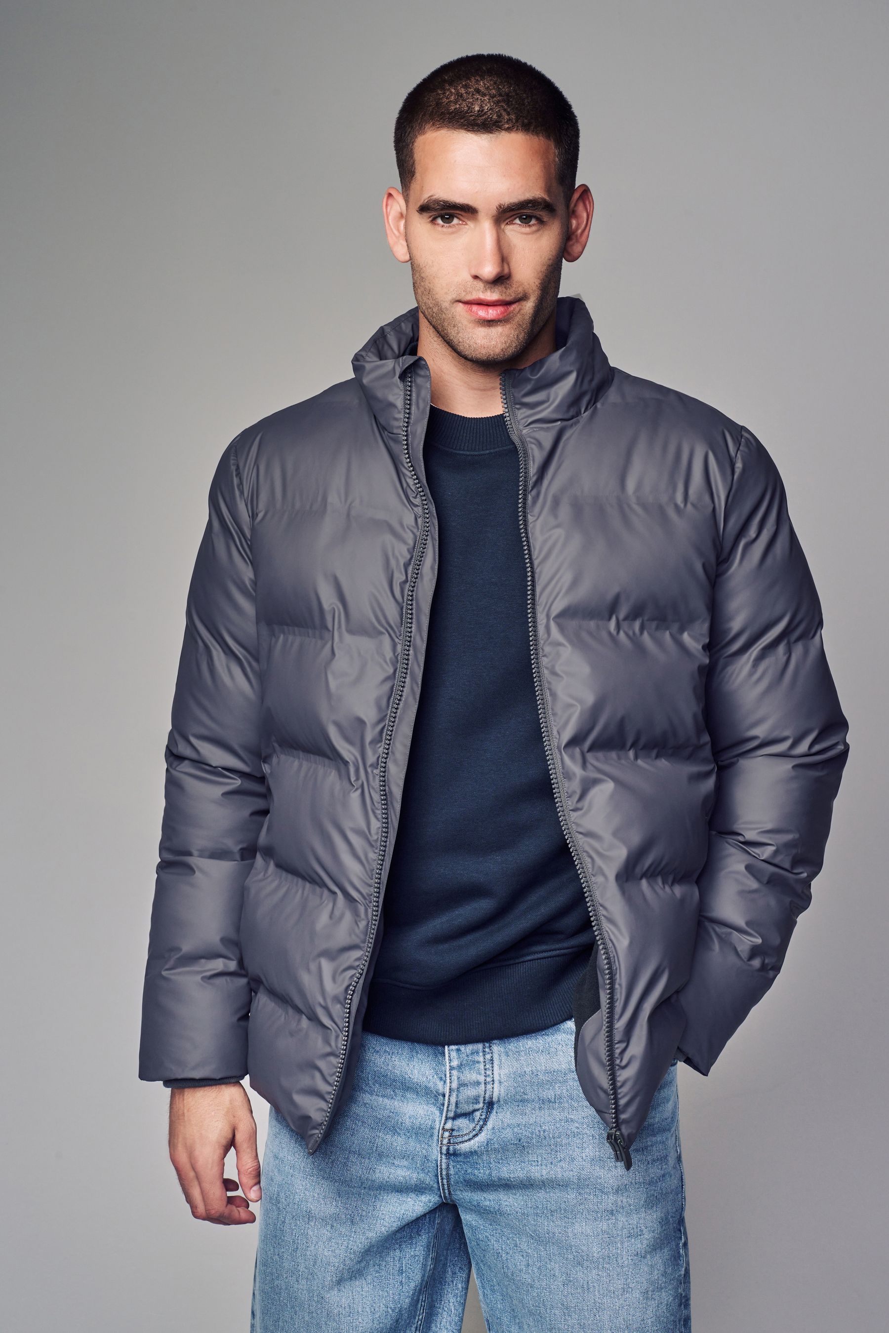 Mens rubberised jacket hot sale