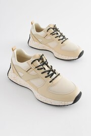 Neutral Forever Comfort Stitch Detail Chunky Trainers - Image 4 of 9