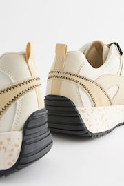 Neutral Forever Comfort Stitch Detail Chunky Trainers - Image 6 of 9