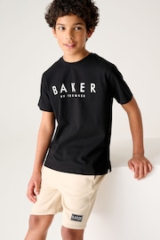 Baker by Ted Baker Graphic Back T-Shirt - Image 3 of 9
