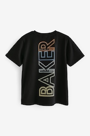 Baker by Ted Baker Graphic Back T-Shirt - Image 7 of 9