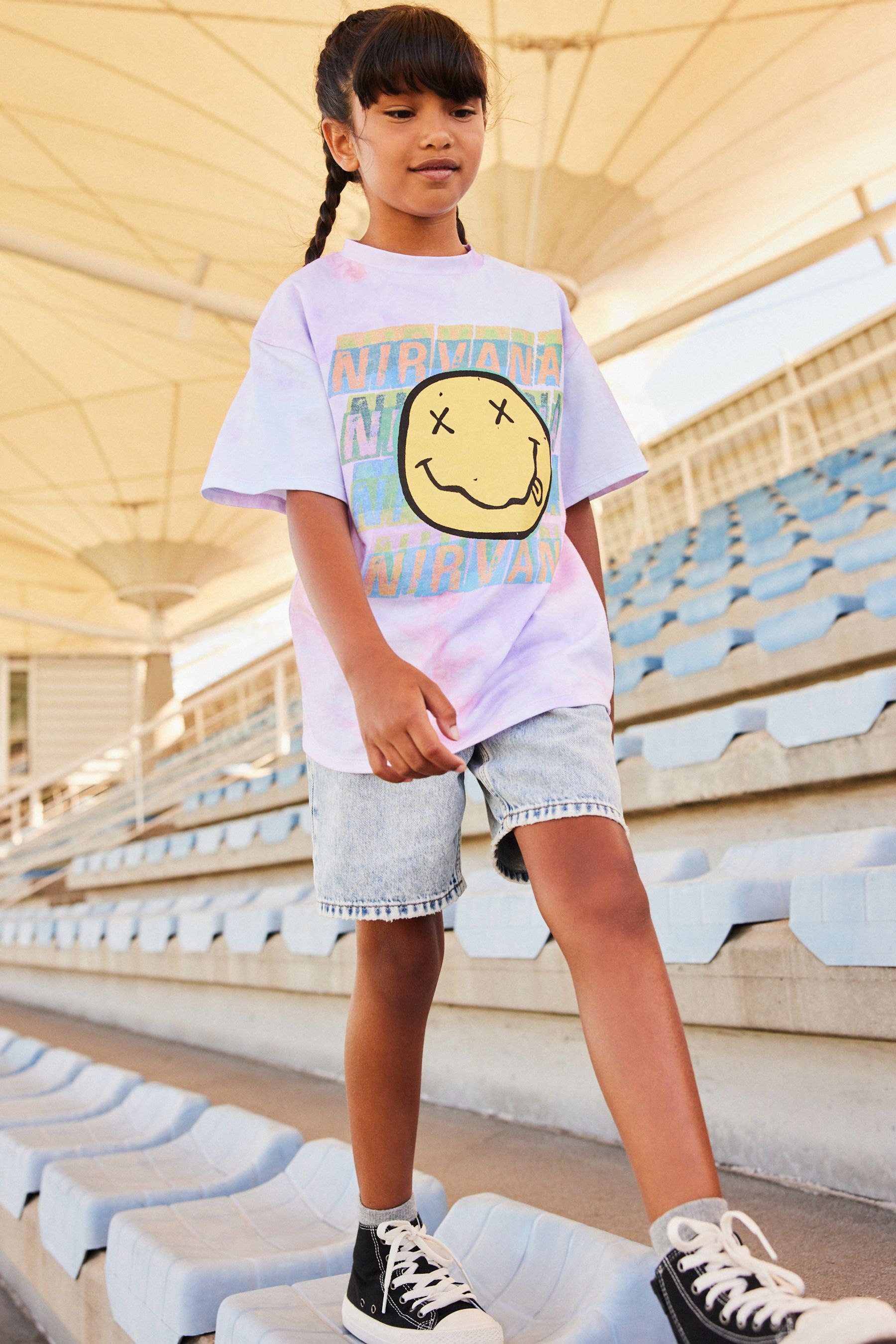 Ladies nirvana t shirt hot sale