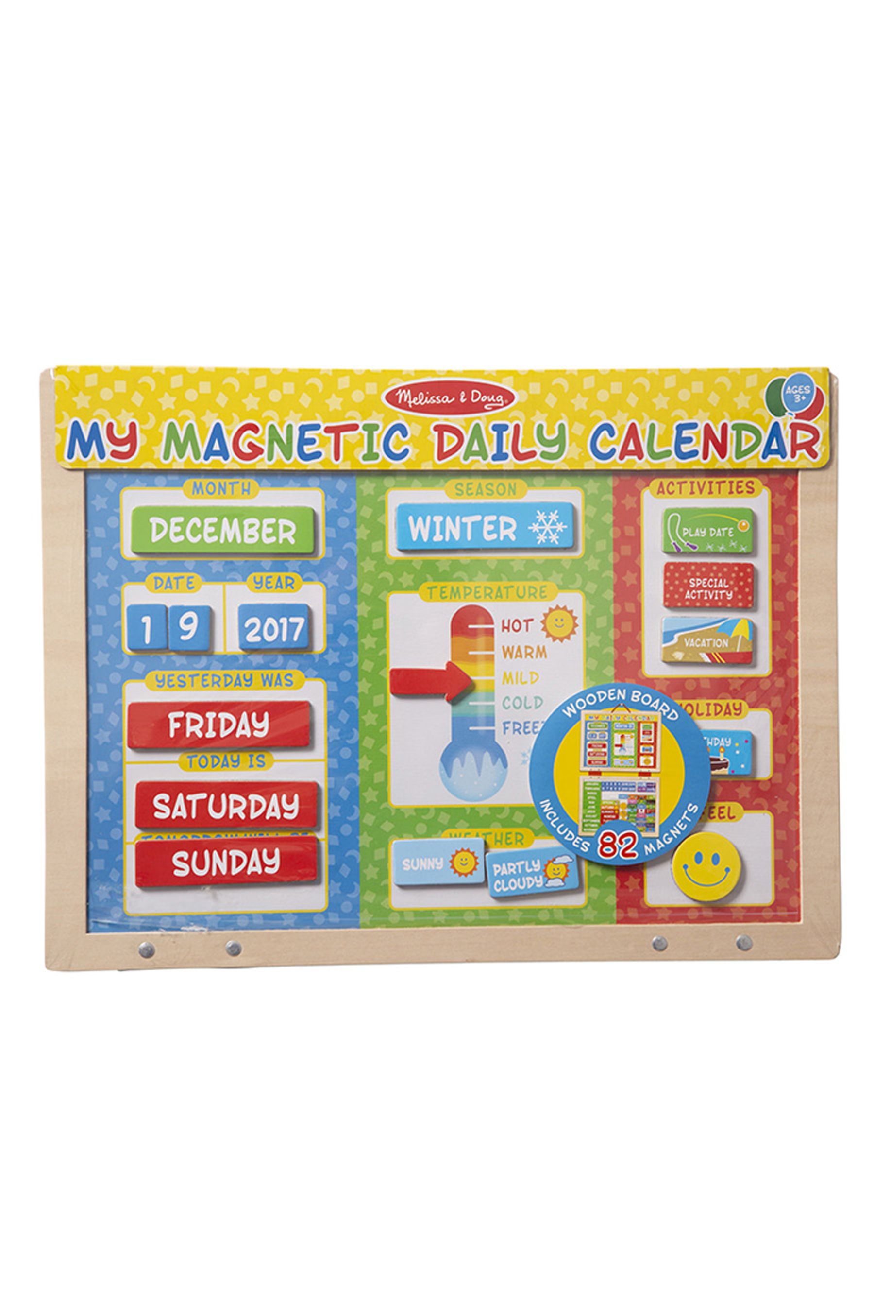 Buy Melissa Doug My First Daily Magnetic Calendar from the Next