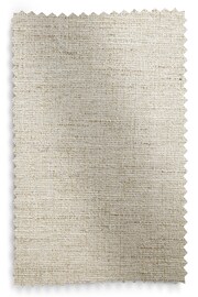 Natural Textured Fleck Eyelet Lined Curtains - Image 5 of 5