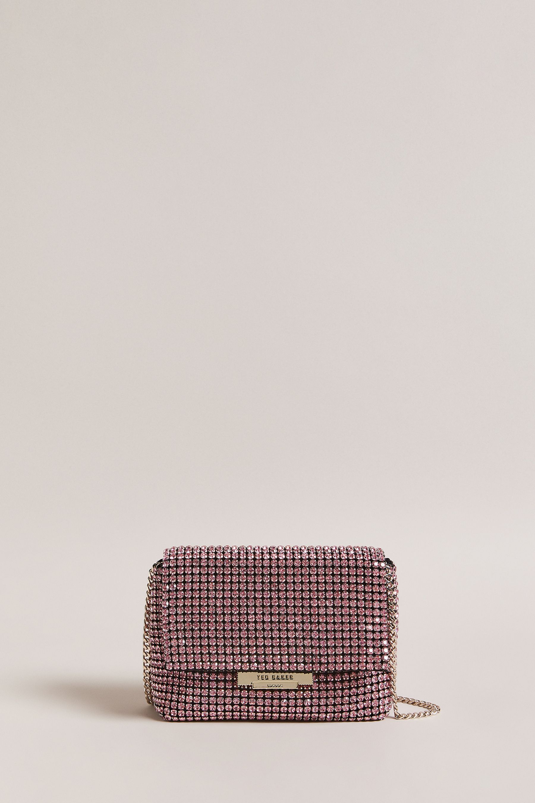 Ted baker grey and pink purse sale