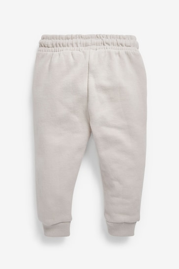 Pale Grey Soft Touch Jersey Joggers (3mths-7yrs)