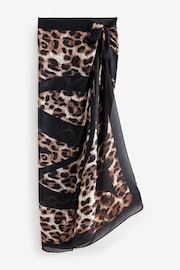 Victoria's Secret Animal Leopard Border Sarong - Image 3 of 4