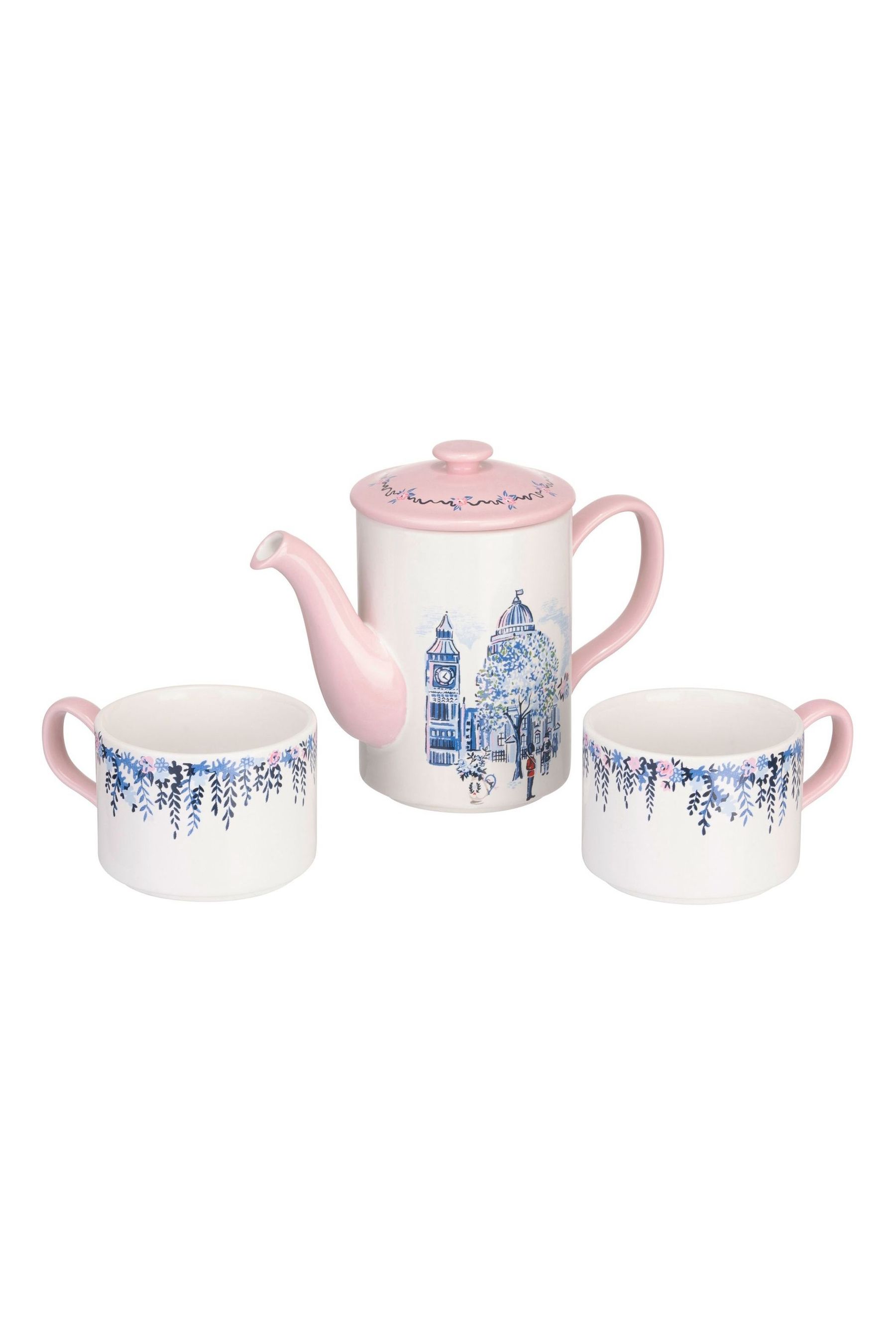 Cath Kidston Cream London Tea for Two