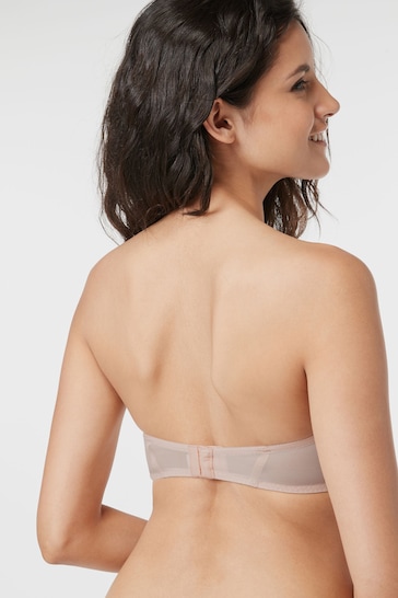 Nude Triple Boost Push-Up Strapless Bra