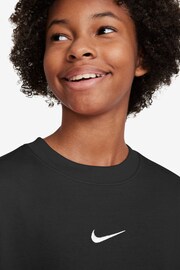 Nike Black Oversized Essentials Boxy T-Shirt - Image 4 of 4