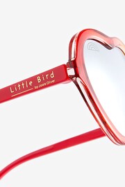Little Bird by Jools Oliver Multi Ombré Rainbow Heart Sunglasses - Image 3 of 4