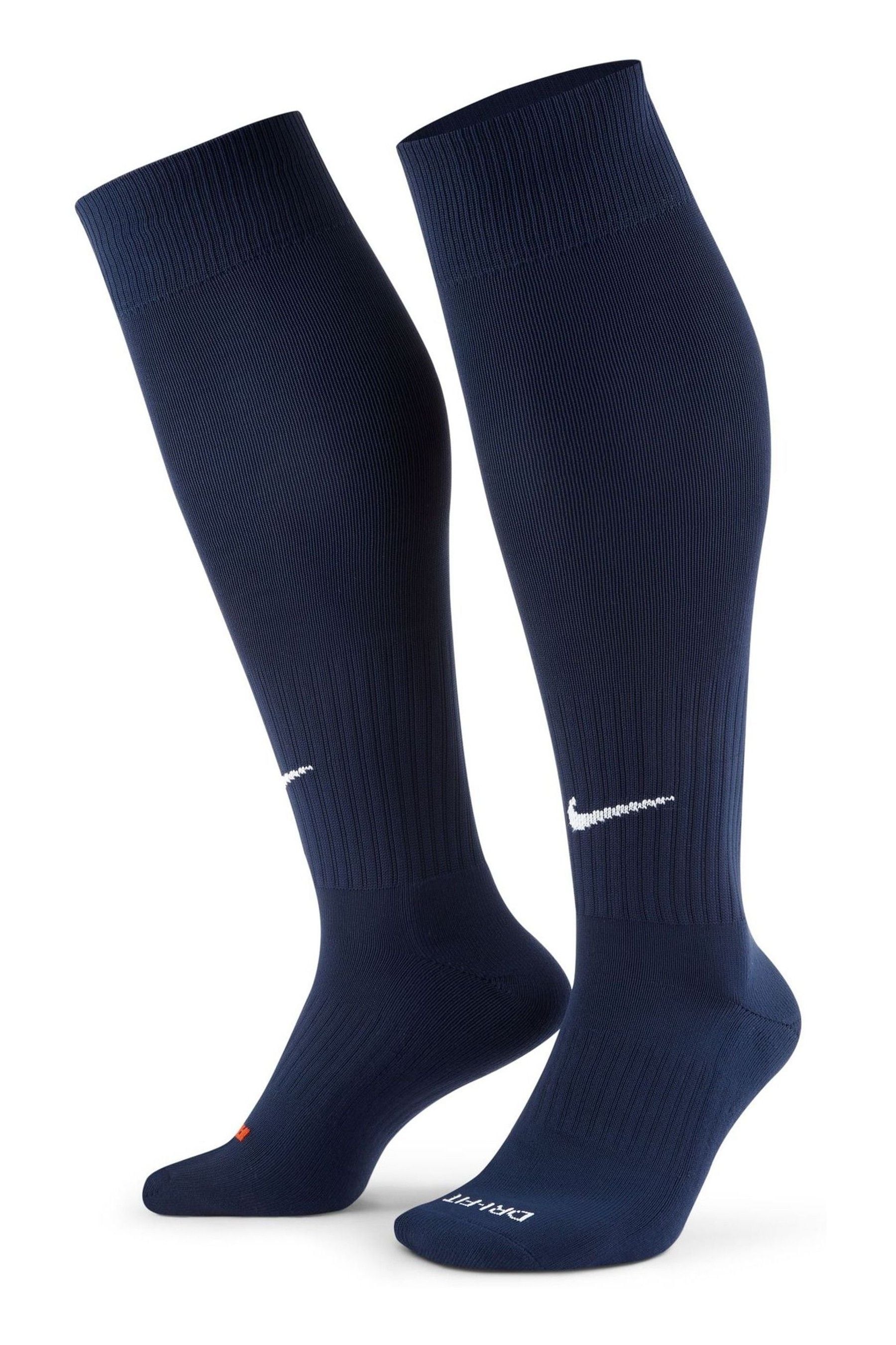 Buy Nike Navy Classic Knee High Football Socks from the Next UK