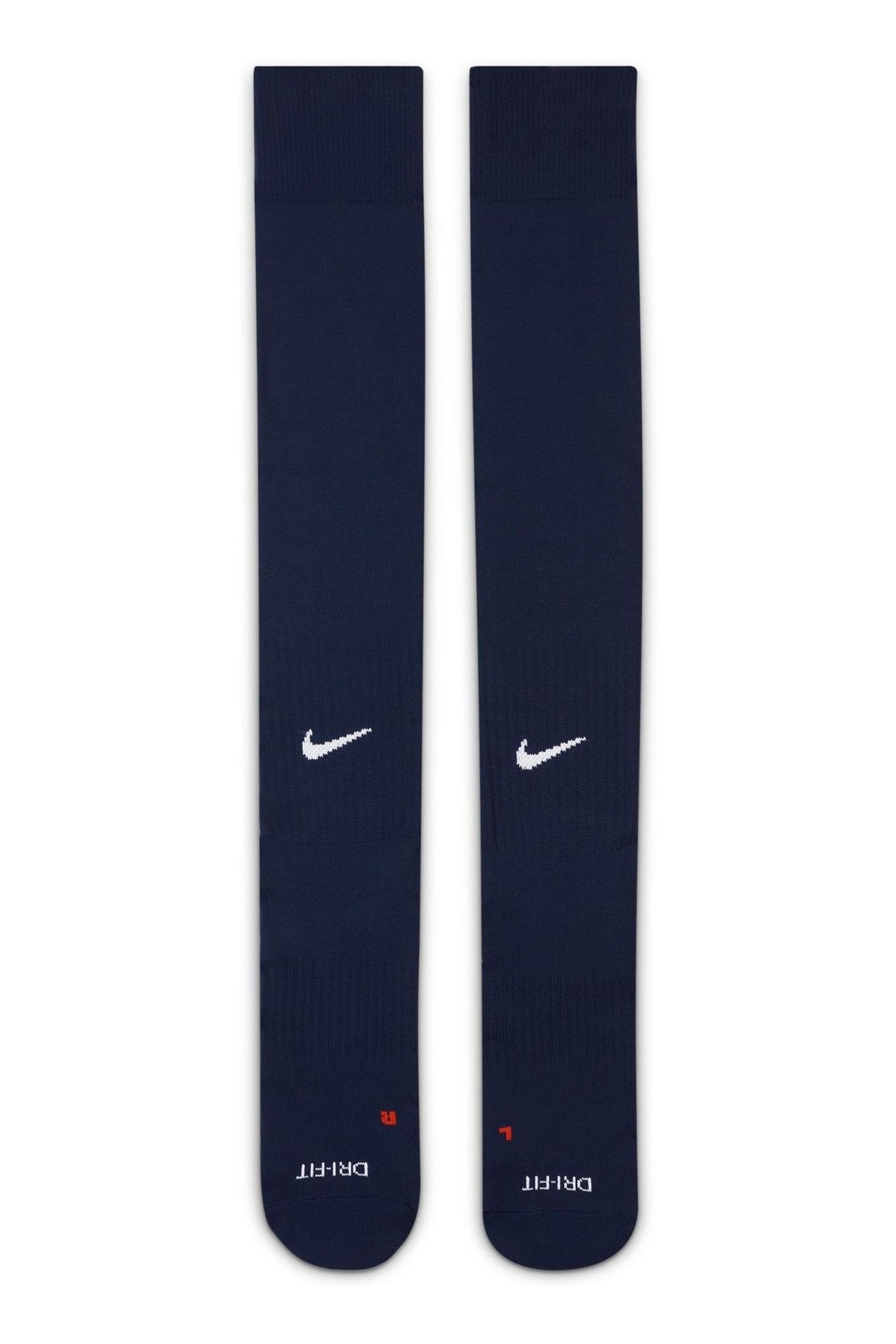 Navy blue 2025 nike football socks