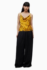 AllSaints Yellow Marta Ronnie Top - Image 3 of 6