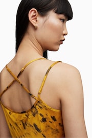 AllSaints Yellow Marta Ronnie Top - Image 5 of 6