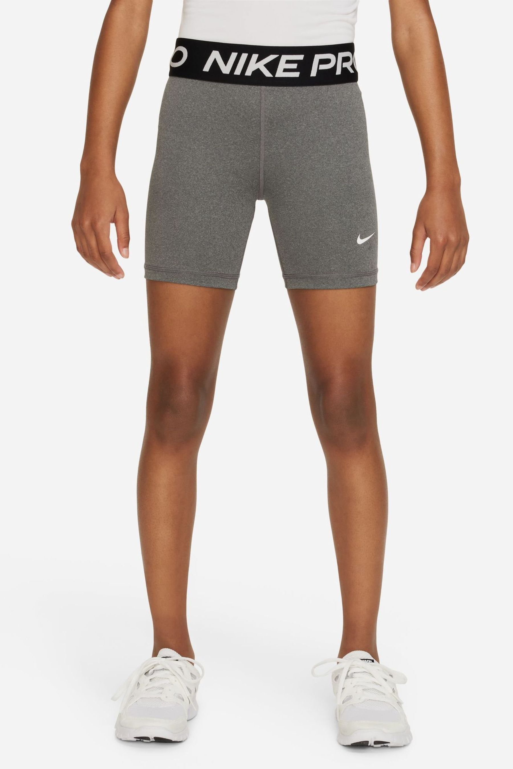 Buy Nike Grey Marl 5 Inch Dri FIT Pro Shorts from Next Ireland