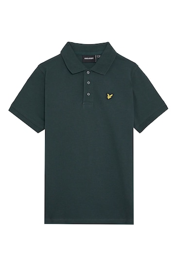 Lyle & Scott Green Boys Classic Polo Shirt