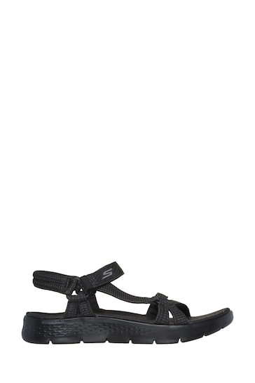 Skechers Black Go Walk Flex Sublime-X Sandals