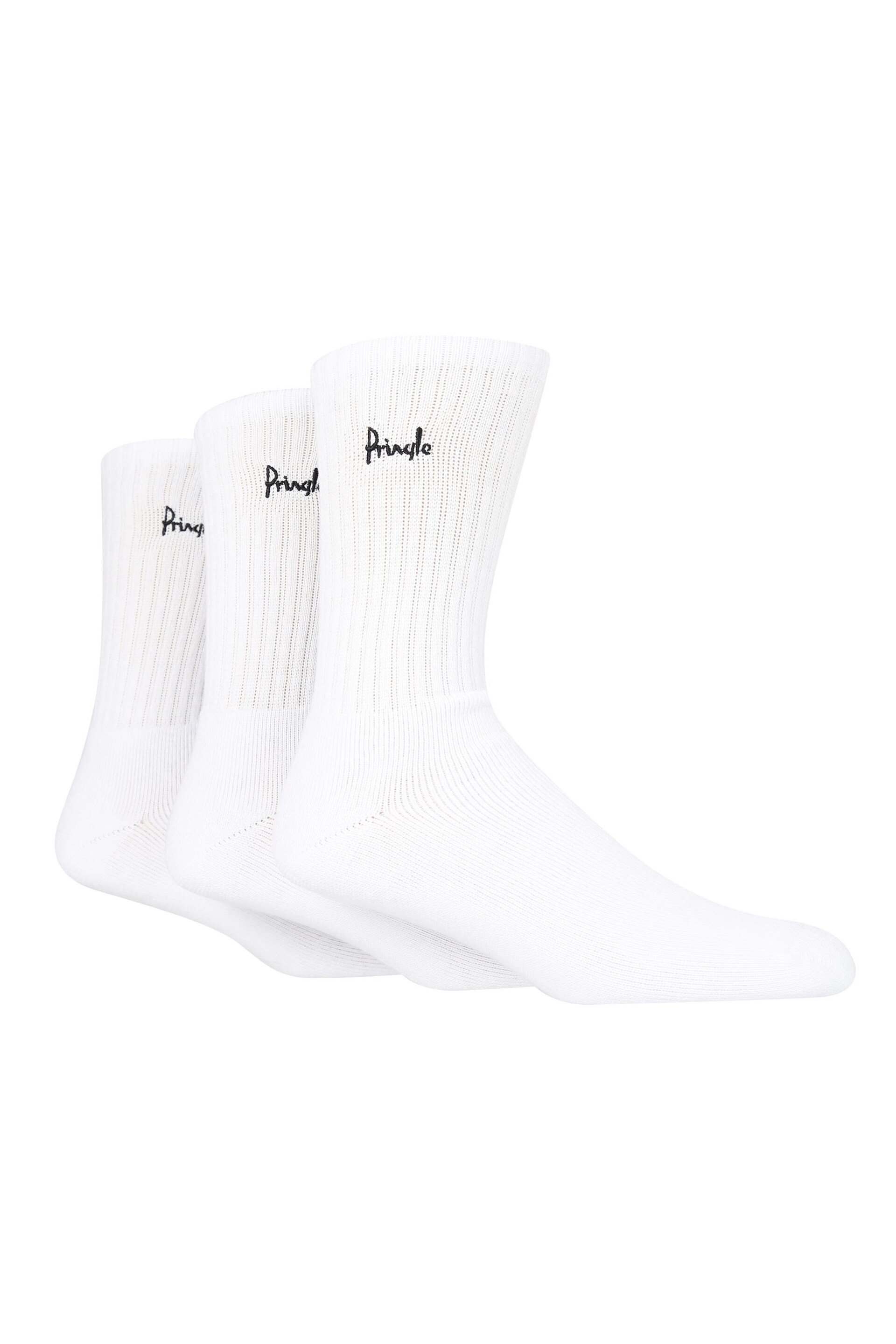 Pringle White Sports Socks - Image 3 of 7