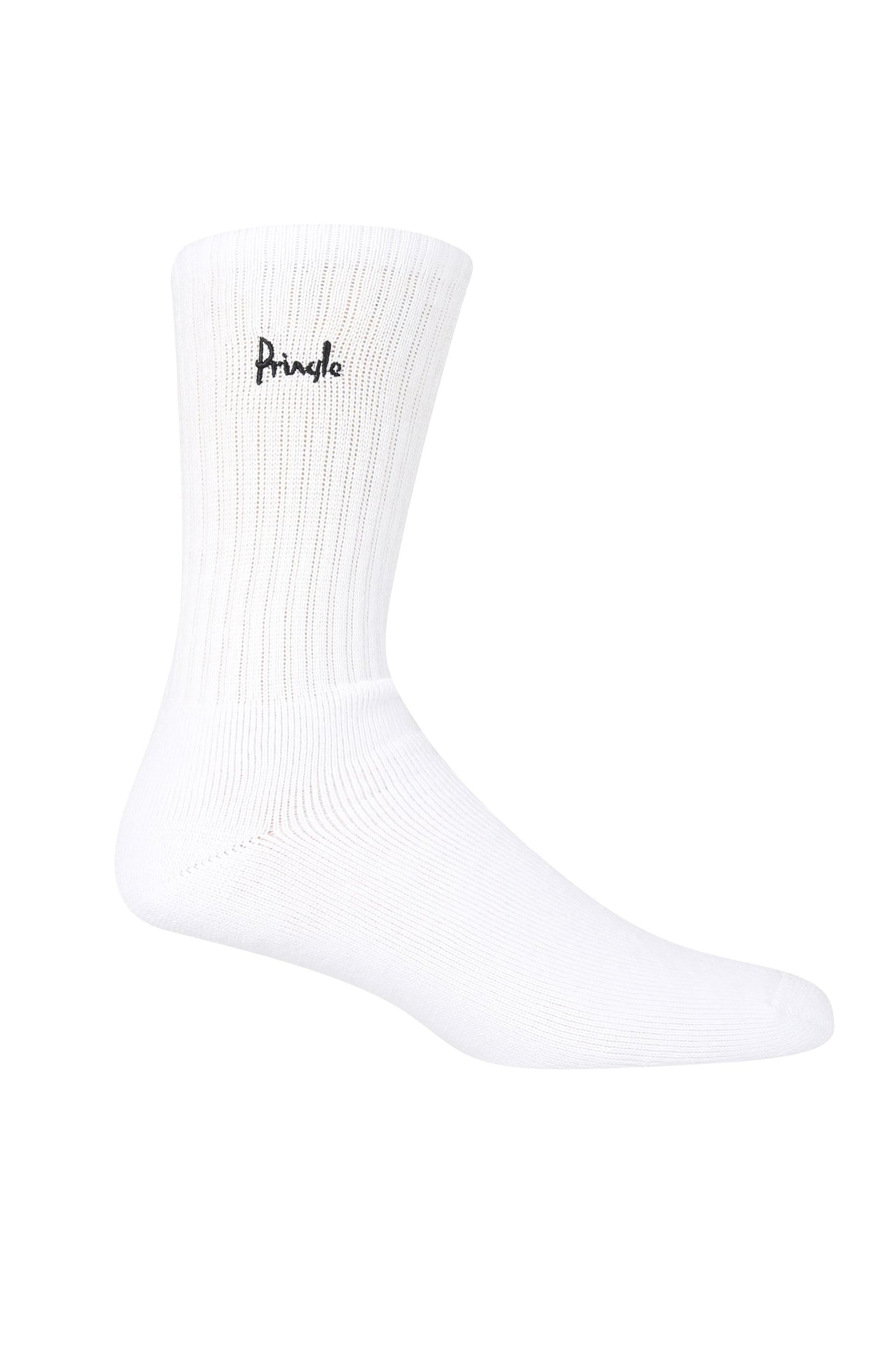 Pringle White Sports Socks - Image 4 of 7