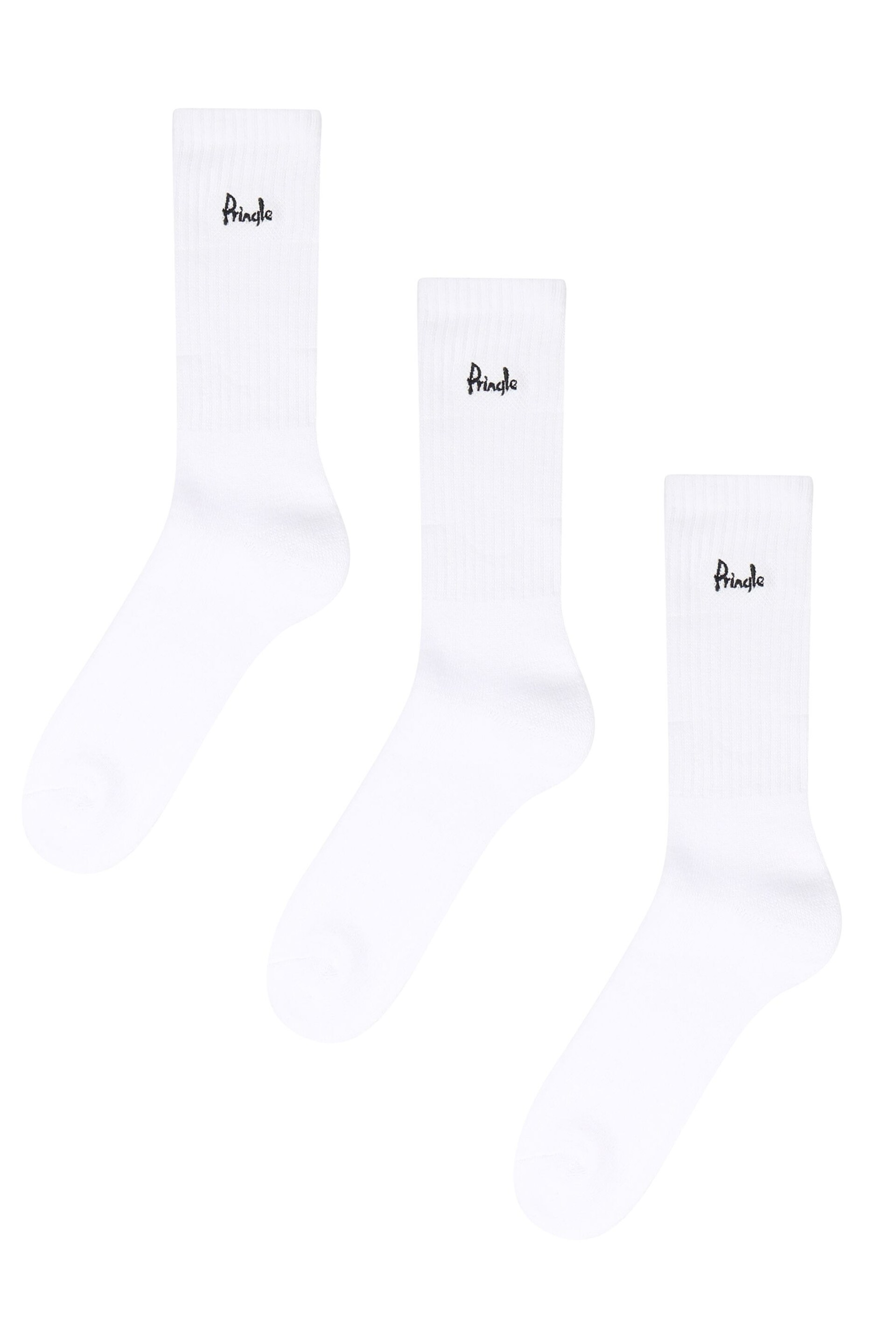 Pringle White Sports Socks - Image 6 of 7