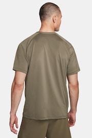 Nike Olive Green Dri-FIT Ready Training T-Shirt - Image 2 of 5