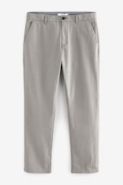 Black/Grey Slim Stretch Chino Trousers 2 Pack - Image 9 of 12