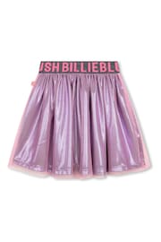 Billieblush Pink Metallic Party Skirt - Image 2 of 4