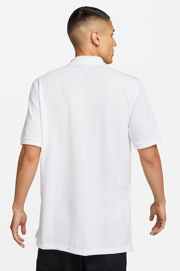 Nike White Sportswear Polo Shirt