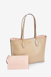 kate spade new york Large Natural Bleecker Saffiano Leather Tote Bag - Image 1 of 1