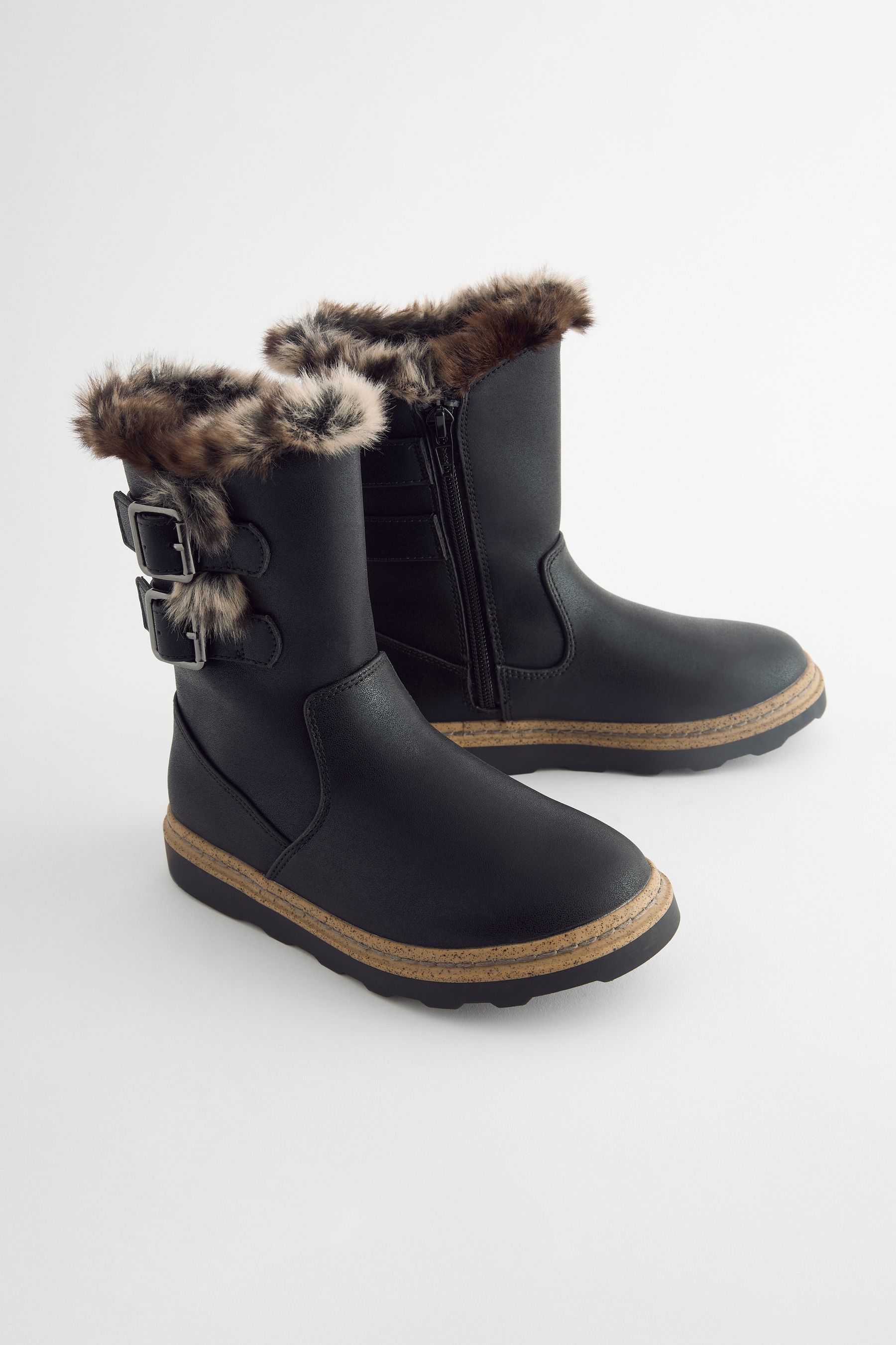 Girls wide boots store