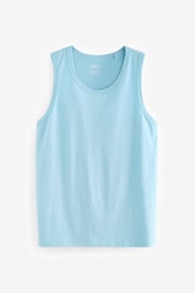 Light Blue Regular Fit Vest - Image 5 of 7