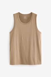 Stone Neutral Regular Fit Vest - Image 5 of 7